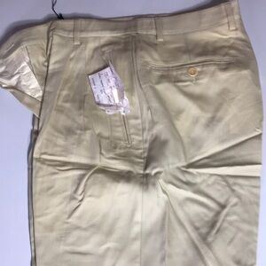 Men's Cream Pants size 30 Outseam 45 Made in Italy
